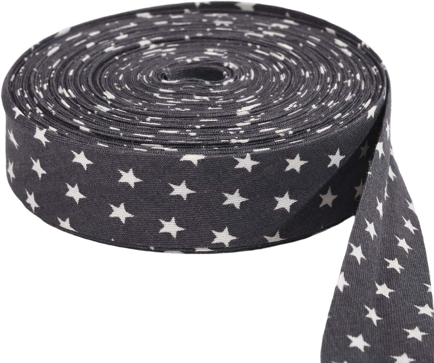 FREEBLOSS 11 Yards Star Cotton Bias Tape Premium Fabric Quilt Binding for Sewing Fabric Seam Binding for Blankets Essential Sewing Notions & Tools for Quilting (0.8 Inch Wide)