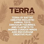 Terra by Battat – Remote Control Bumper Cars Ensemble de 2 – Dinosaure Duel Rivals – Éjection RC Voitures avec 2 – Bataille des joueurs & 1 – Mode automatique du lecteur – Jouet d'action de course passionnant pour les jeunes enfants & 3+ Années