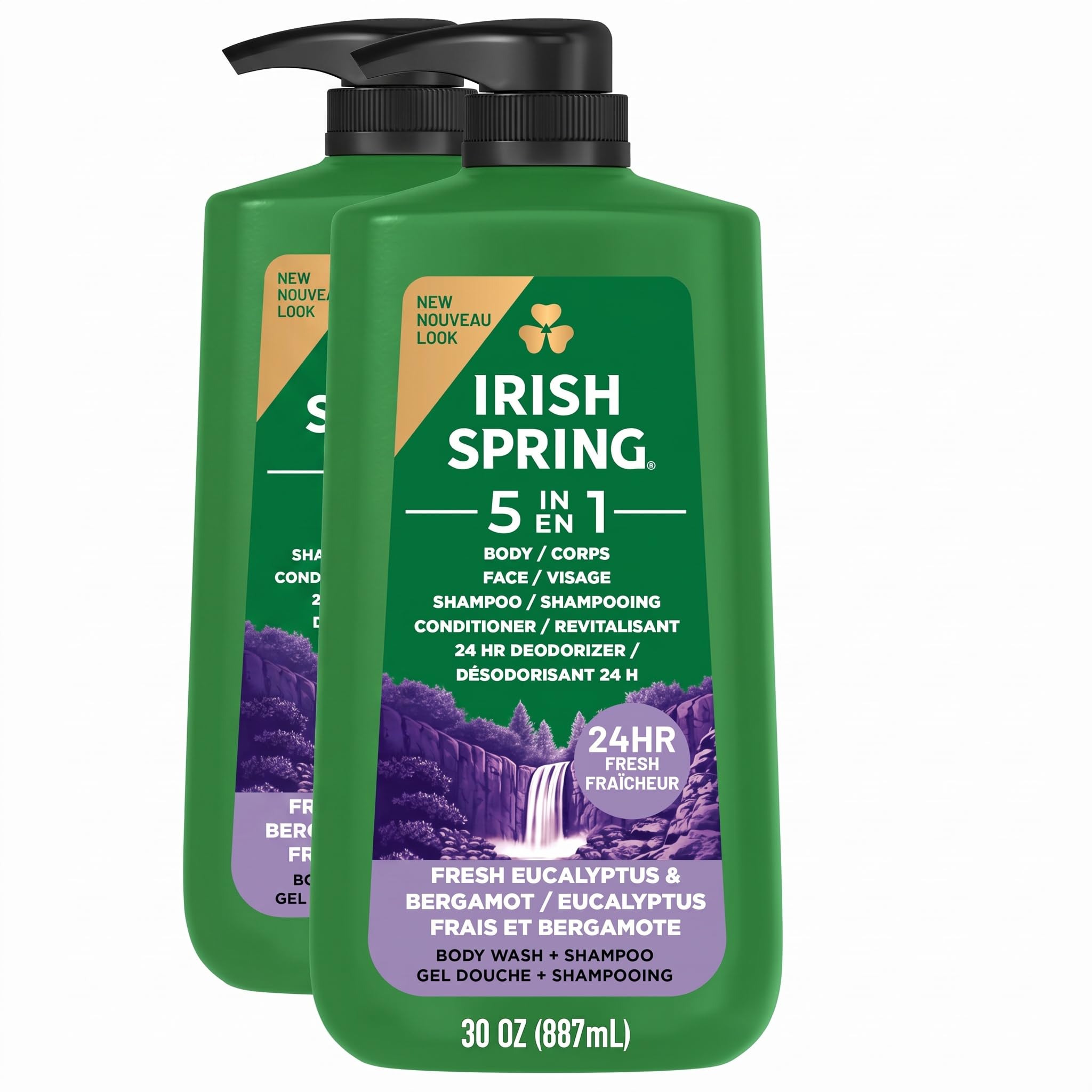Irish Spring Body Wash for Men - Original Scent -12 Irish Spring Body Wash for Men - Original Scent -12