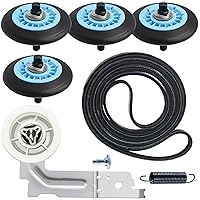 Vista 8 de Kit de reparación de secadora Sam-Sung mejorado compatible con kit de repuesto de rodillo de secadora Samsung, repuesto para piezas de secadora