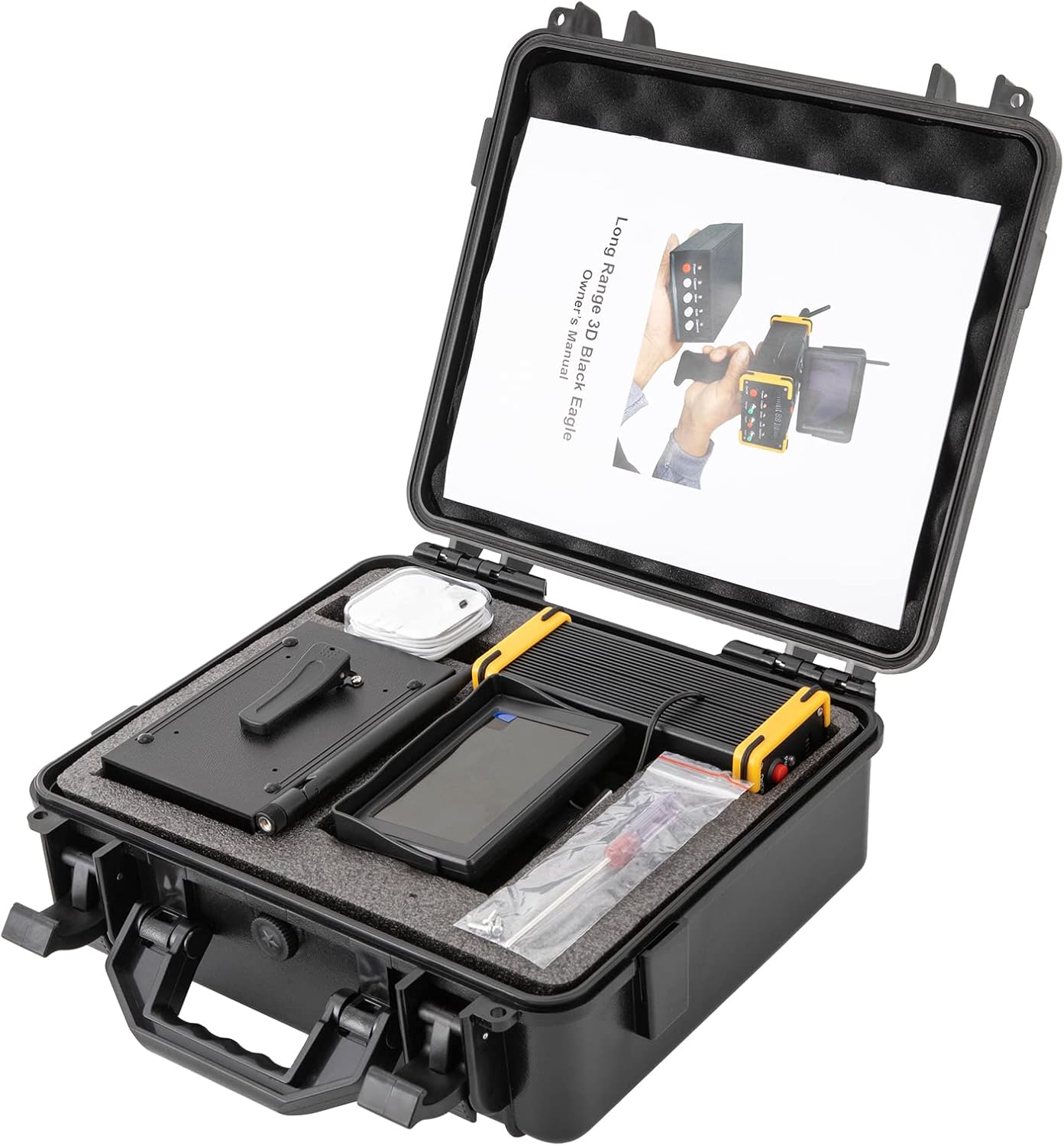 Long Range Metal Detector for Adults Professional,Gold Metal Scanner, Gold and Silver Tester with LCD Display, 3248ft Range and 52.5ft Depth for Auto Rotation to Find Copper Diamond