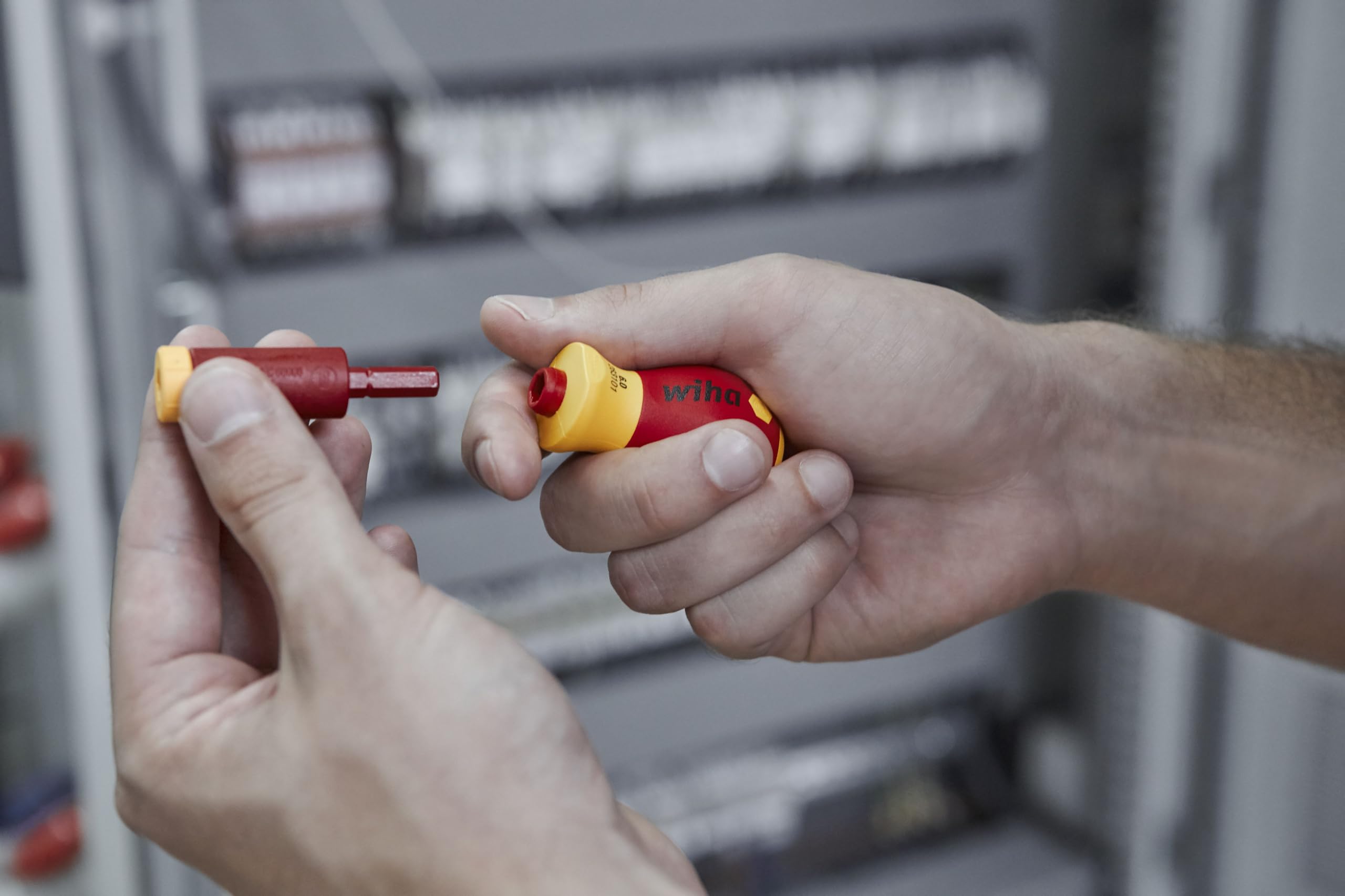 Wiha Drehmoment easyTorque Adapter electric für slimBits und slimVario® Halter 1,2 Nm (46402)