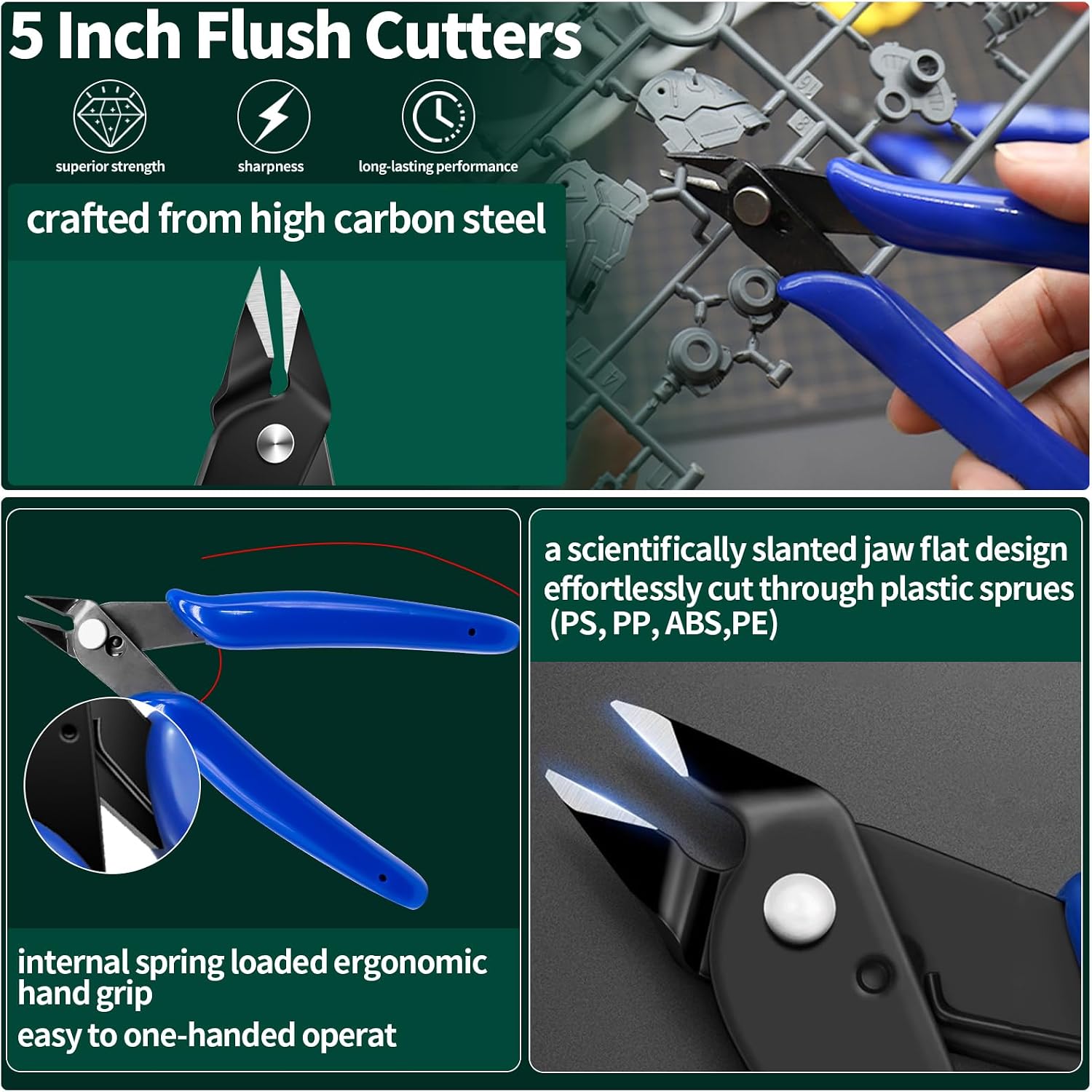 25Pcs Gundam Model Building Kits, Modeler Basic Tools for Models Building Repairing and Fixing