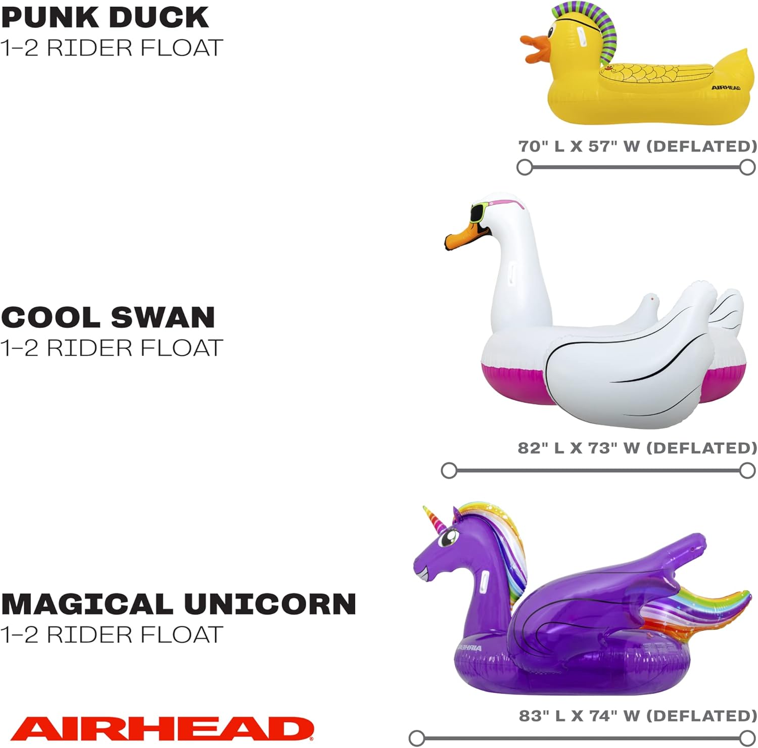 Airhead Inflatable Pool Float | Multiple Styles Available