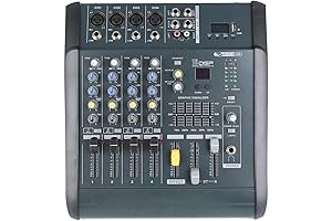 Professional 4 Channel Mixing Amplifier