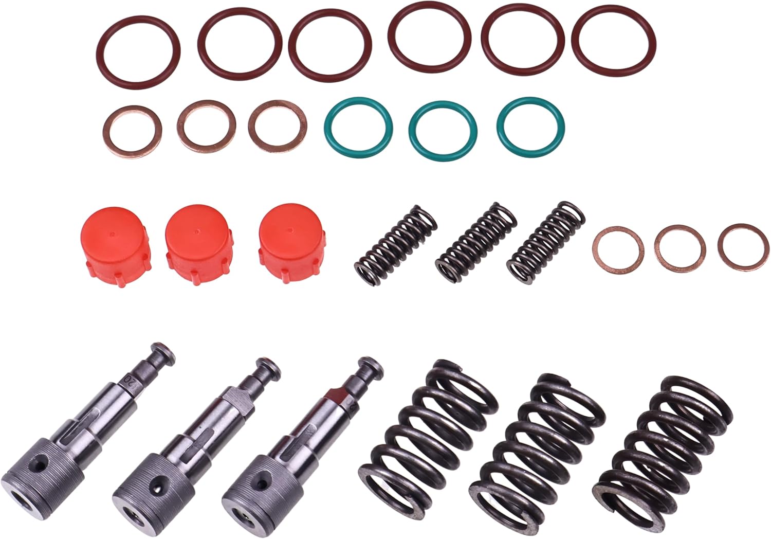 DVPARTS Fuel Injection Pump Rebuild Kit Compatible with Kubota RTV1100 RTV1140 RTV 1100 1140 D1105