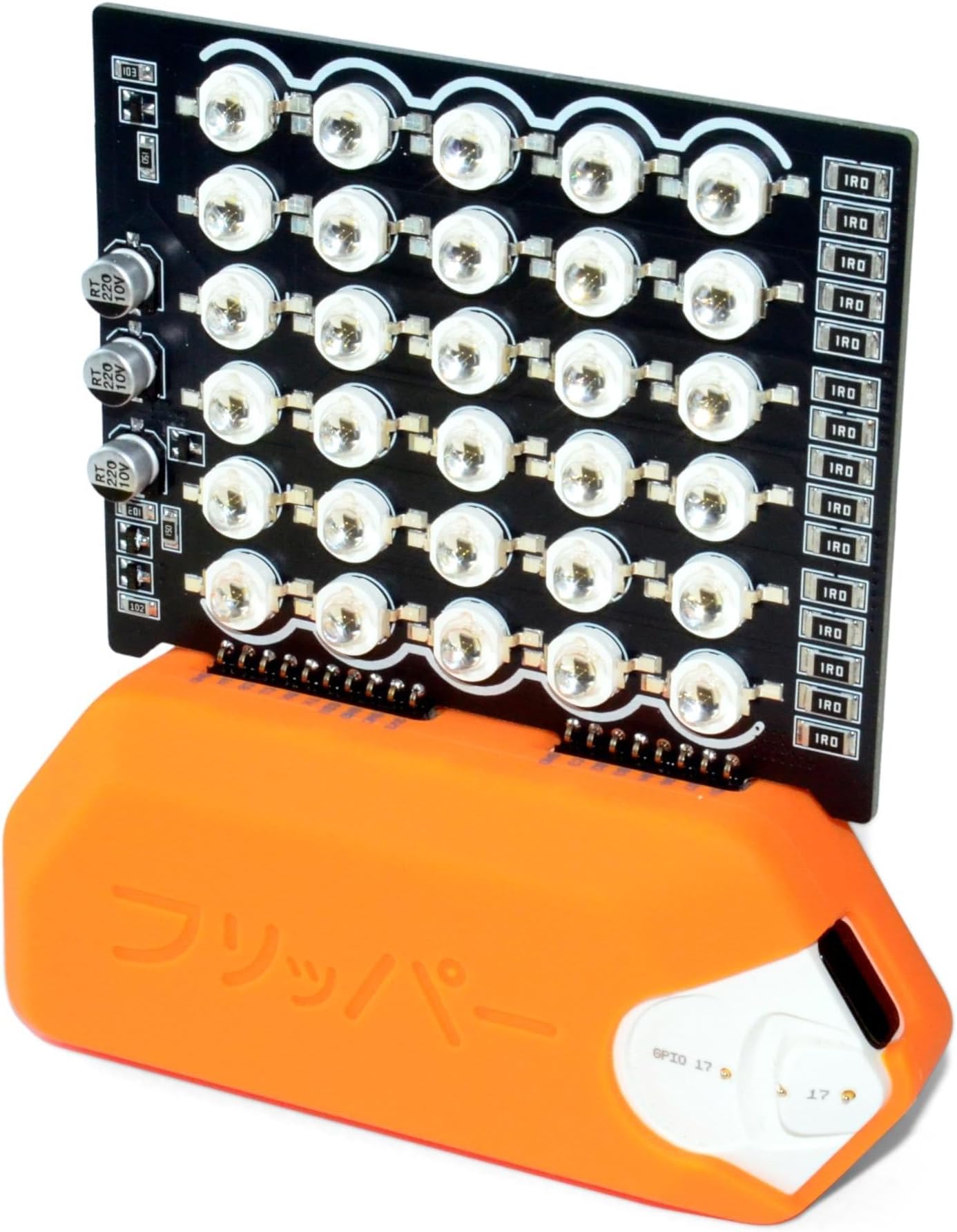 Flipper Zero Infrared Blaster Dazzler MEGA, High Performance 940nm 30x IR LEDs, Module for Flipper Zero, MEGA Power 90 Watts, Without Battery, Limited Edition