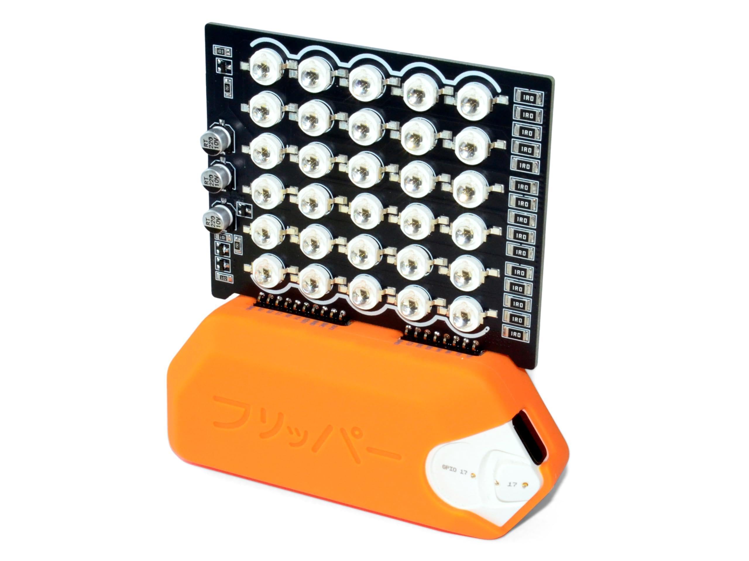 Flipper Zero Infrared Blaster Dazzler MEGA, High Performance 940nm 30x IR LEDs, Module for Flipper Zero, MEGA Power 90 Watts, Without Battery, Limited Edition
