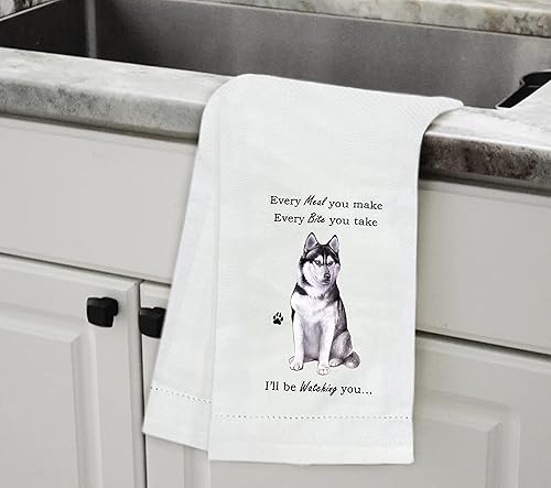 Miniatura 4 de SIBERIAN HUSKY - Toallas de cocina suaves, altamente absorbentes, regalos para los amantes de las mascotas, reutilizables, de secado rápido, 100%