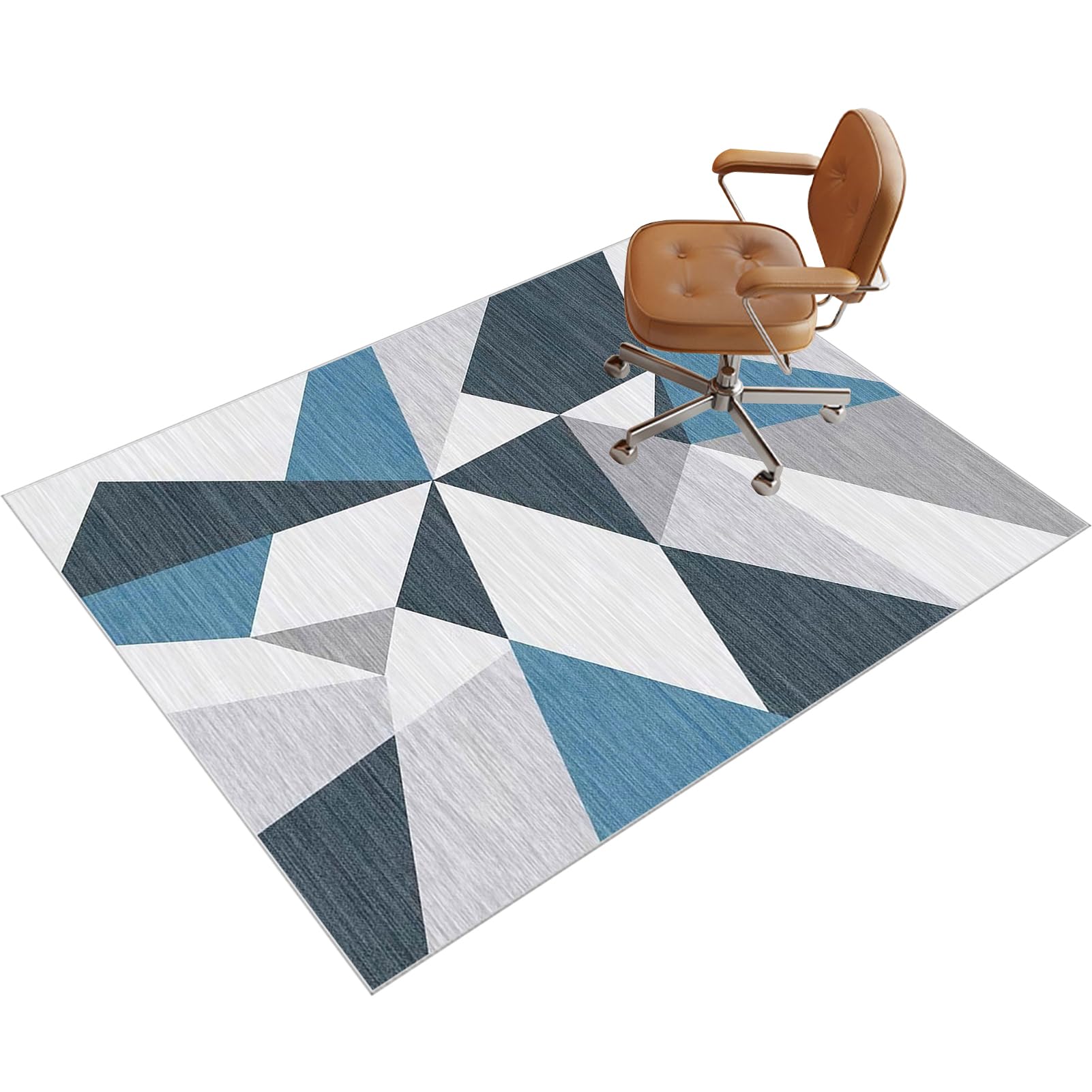 Floor Mat for Office Chair, Office Chair Mat for Hardwood Floor, Non Slip Gaming Computer Chair Mat, Carpet Protector Chair Mat, Multi-Purpose Floor Protectors for Rolling Chairs 160 x 200 cm — image 1