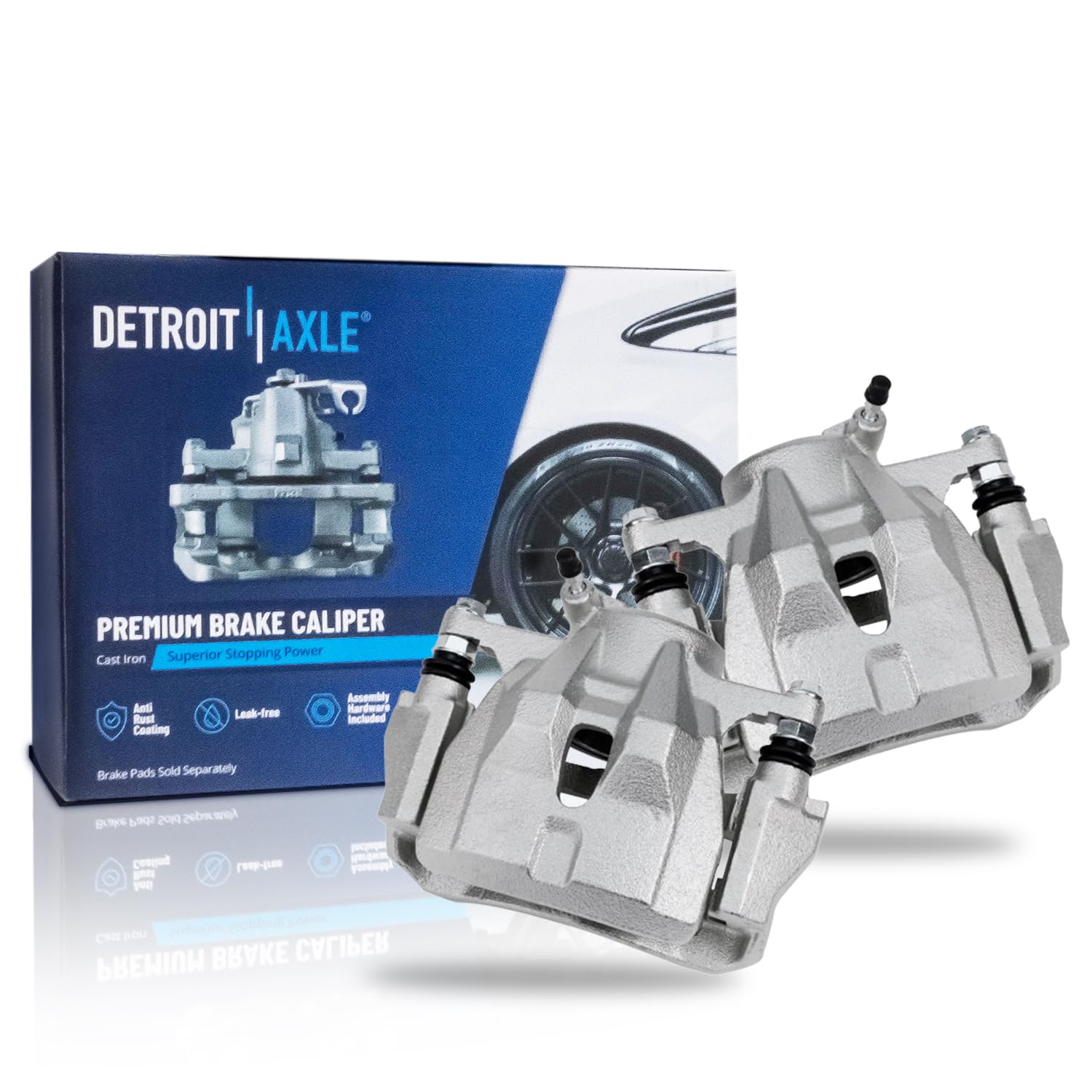Detroit Axle - Front Disc Brake Calipers for Pontiac Vibe Scion xD