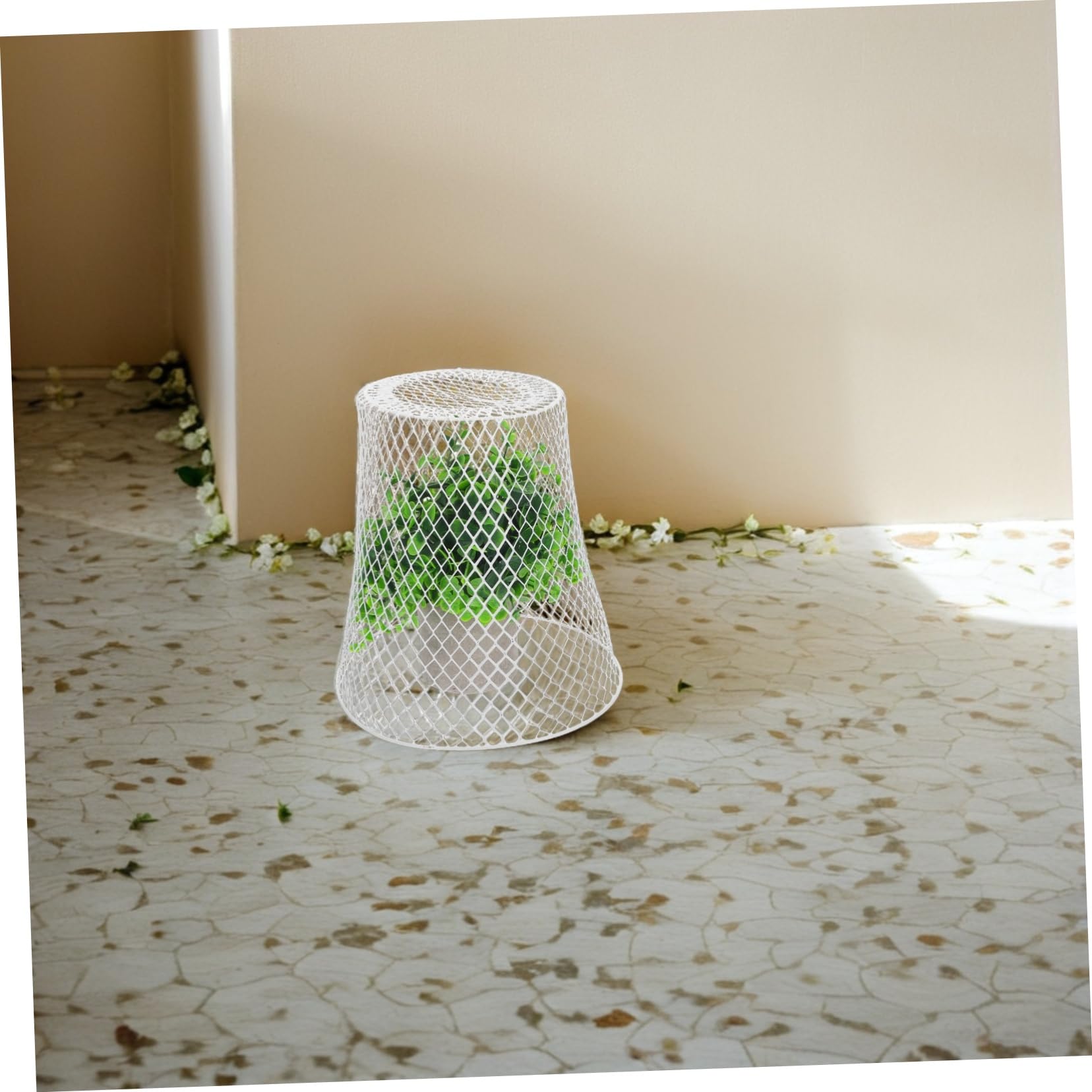 Levemolo Cloches Métalliques pour Plantes Protection Animaux Usage Jardin Balcon Facile Entretien Résistant Intempéries