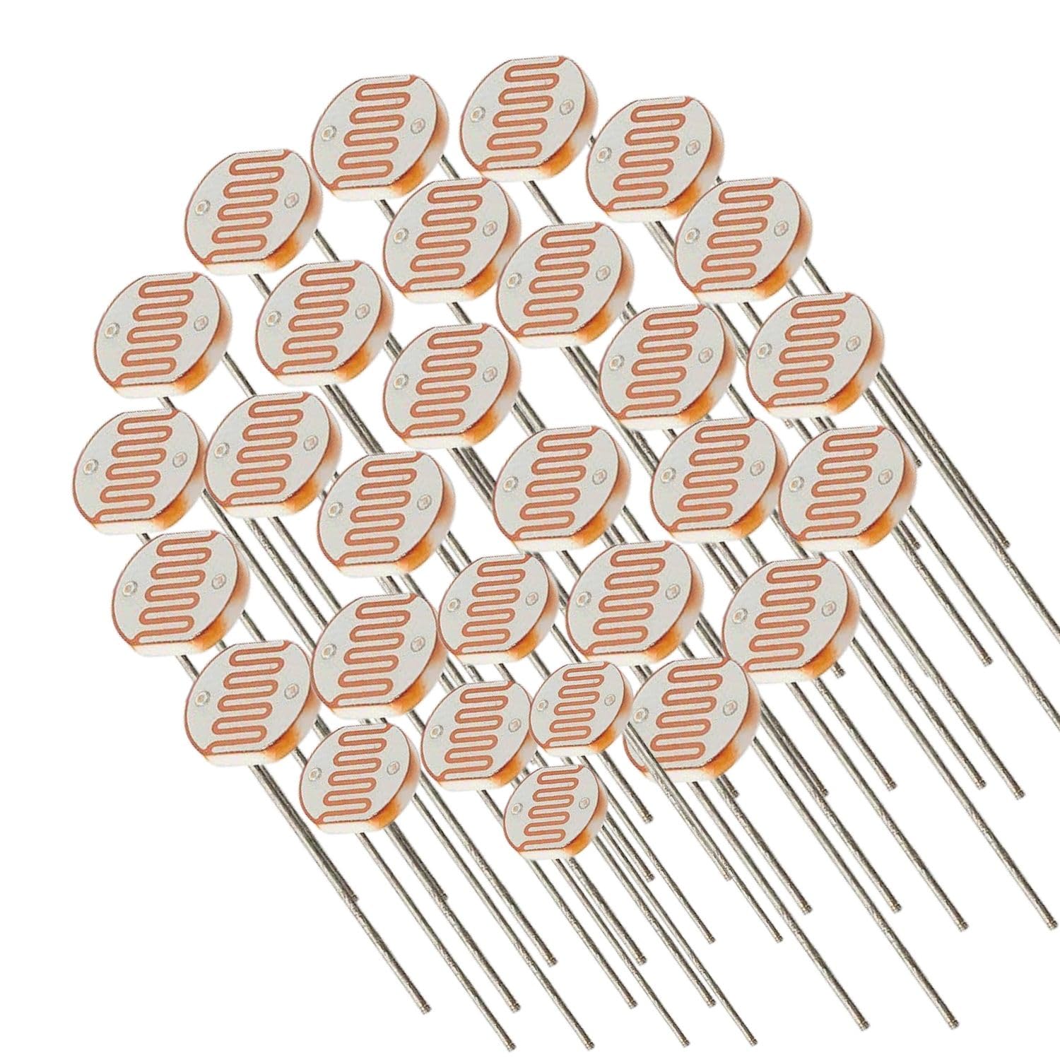 Charohm LDR Light Dependent Resistor (Pack of 10) for DIY Electronics, Arduino, Robotics & Light Sensor Projects-picture-21