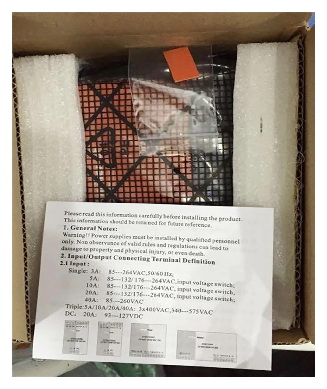 BALYDLUL Power Supply 250W 48V 5A 8862700000