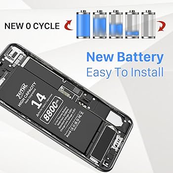 iPhone 14 256GB バッテリー88% Amazon.com: TQTHL 8800mAh Replacement for iPhone 14 Battery, (2024