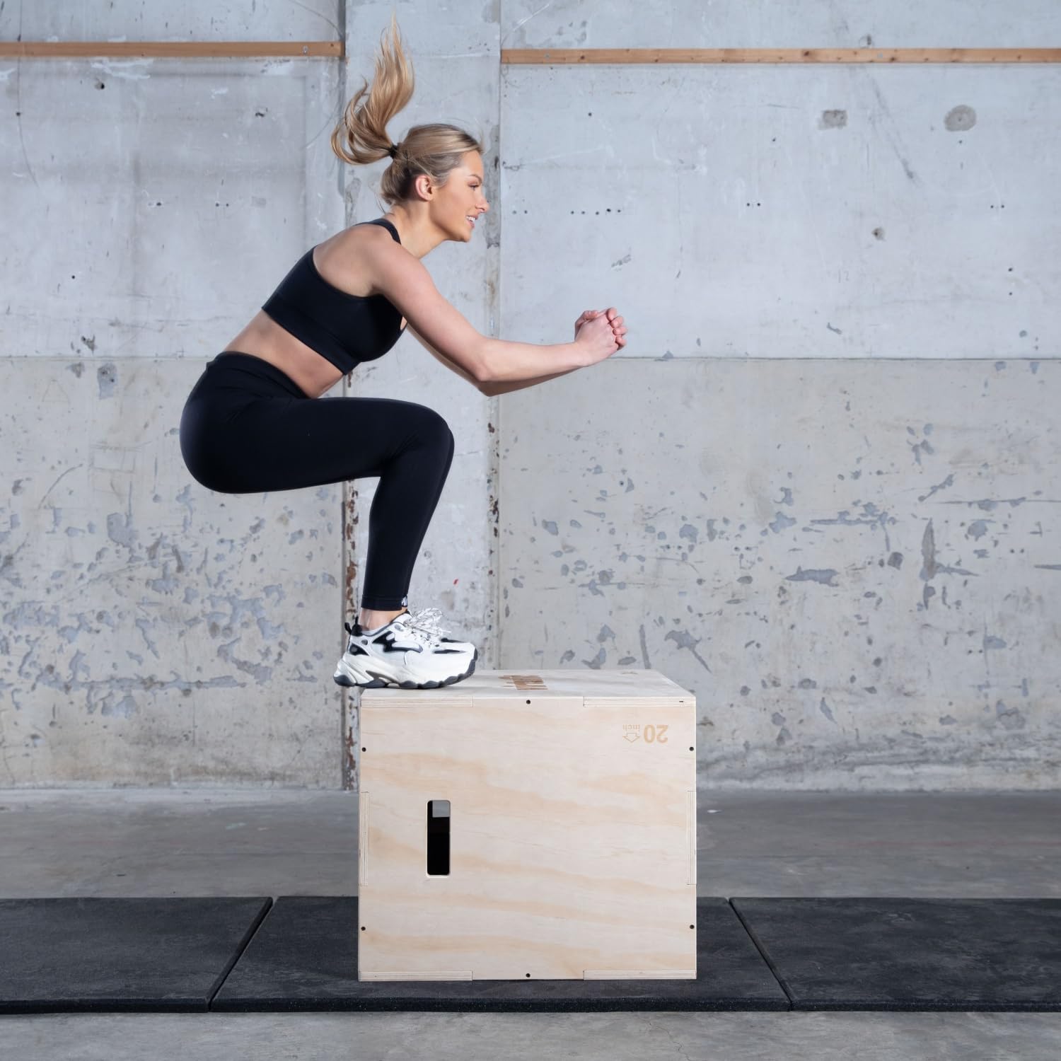 VirtuFit Plyo-Box VF02055 Mixte Adulte, Bois, Taille Unique