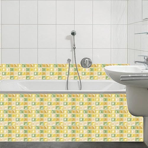 Miniatura 5 de 10 azulejos de metro para despegar y pegar, azulejos autoadhesivos 3D sin costuras para salpicaduras de cocina y baño