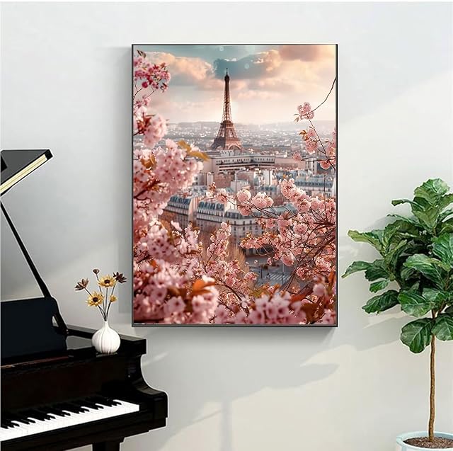Foto 2 de 7 de Pintar por Numeros Adultos, DIY Primavera Pintura por Números