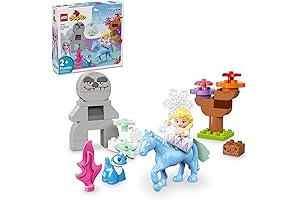 DUPLO Disney Elsa and Bruni in the Enchanted Forest LEGO Playset for...
