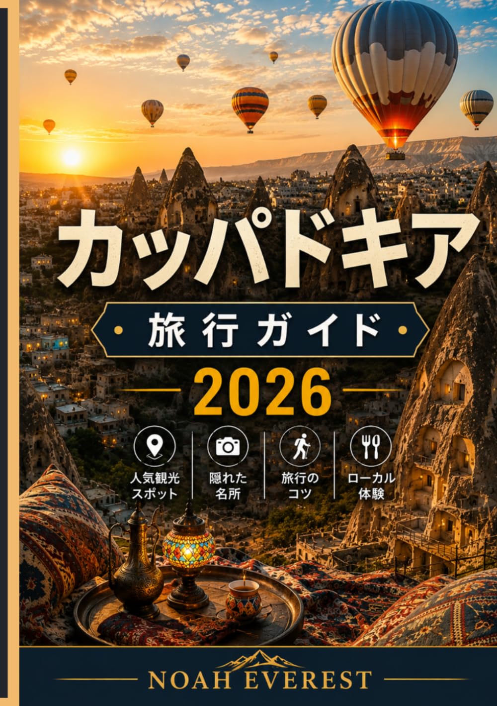 カッパドキア 旅行ガイド 2026: 妖精の煙突の国への完全ガイド、 洞窟ホテル、熱気球、そして古代の驚異