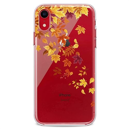 Miniatura 4 de Funda de poliuretano termoplástico compatible con iPhone 16 15 14 13 12 11 Pro Max Plus Mini Xs Xr X 8+ 7 6 5 SE Phone Autumn Leaves Nice Girl
