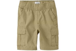 Kids Cargo Shorts with Multiple Storage Pockets