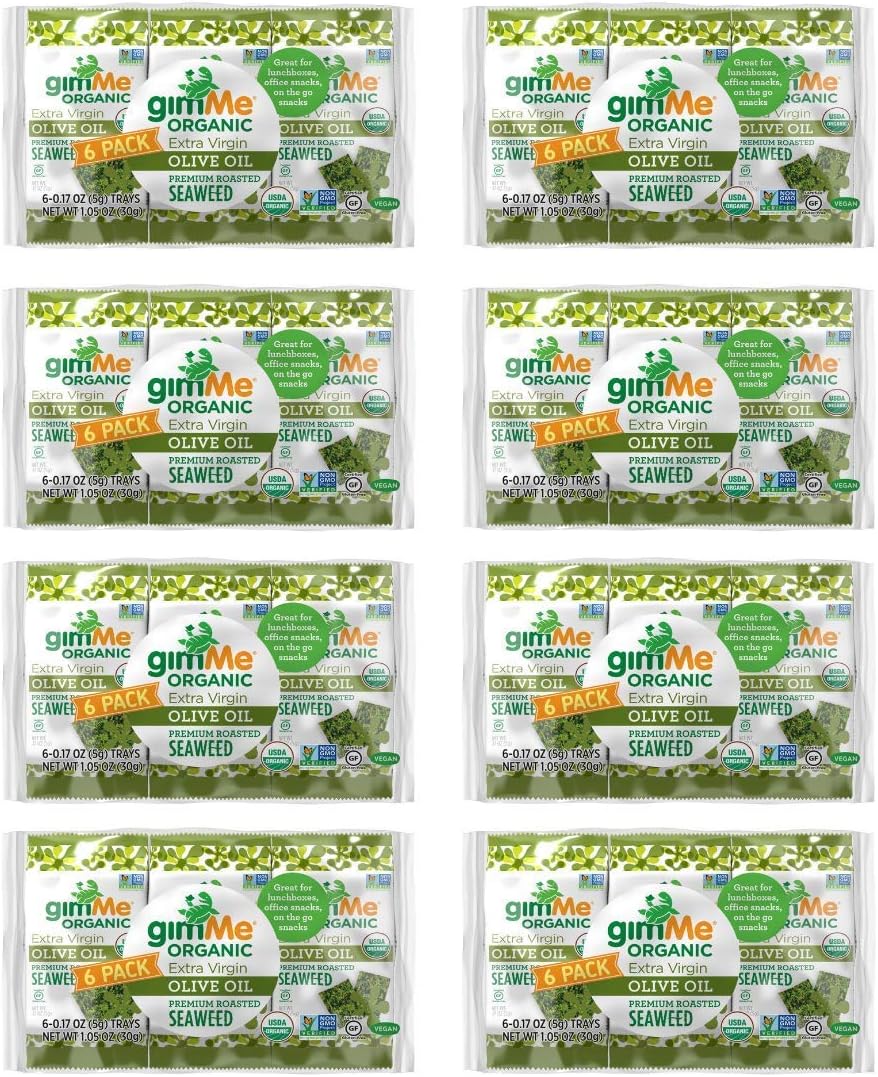 Seaweed Organic Roasted Seaweed Sheets, 8.16 Ounce