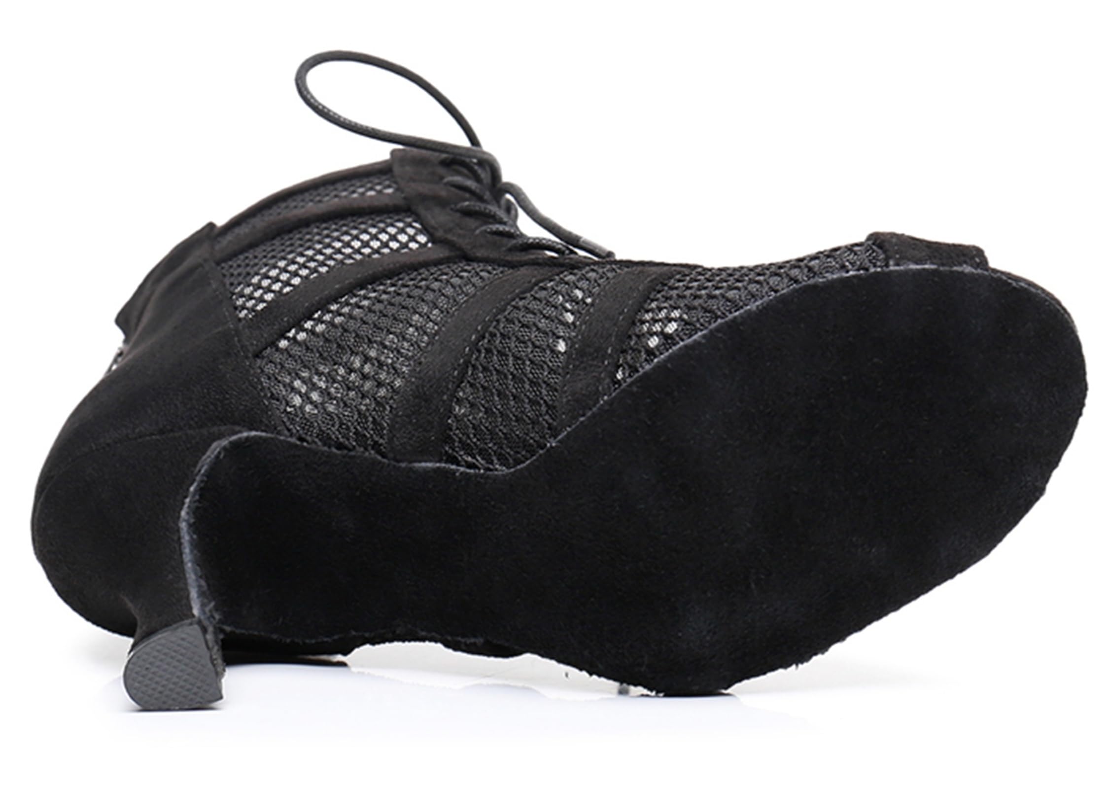 Damen Ballroom Tanzschuhe Hoher Absatz Latein Abend Stiefel