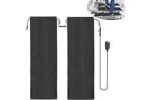 (2-Pack) Heated Walkway Mats for Snow Removal