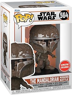 Pop! Star Wars 564 The Mandalorian Mudhorn Battle Exclusive