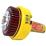 Sirius Signal C-1002 SOS LED Distress Signal - Two-Color & Infrared, USCG Approved, Includes Display Mount, Daytime Flag & Whistle