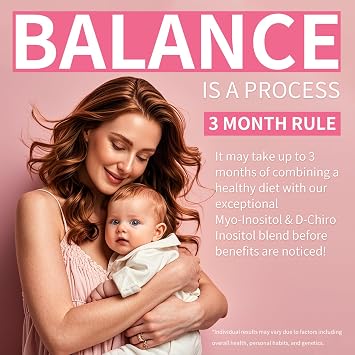 Myo-Inositol & D-Chiro Inositol (40:1 Ratio) - Total Fertility & Reproductive Support for Women - 360 Capsules, 90-Day Ultimate Supply