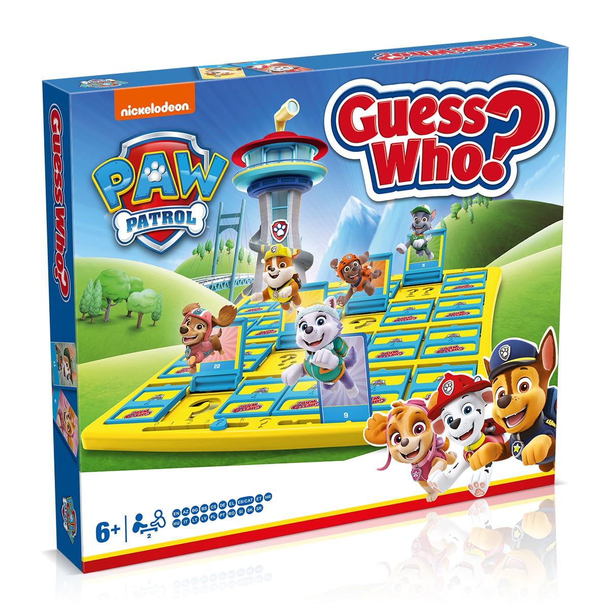 Winning Moves Paw Patrol Guess Who? Family Friendly Board Game for 2 Players Age 6+