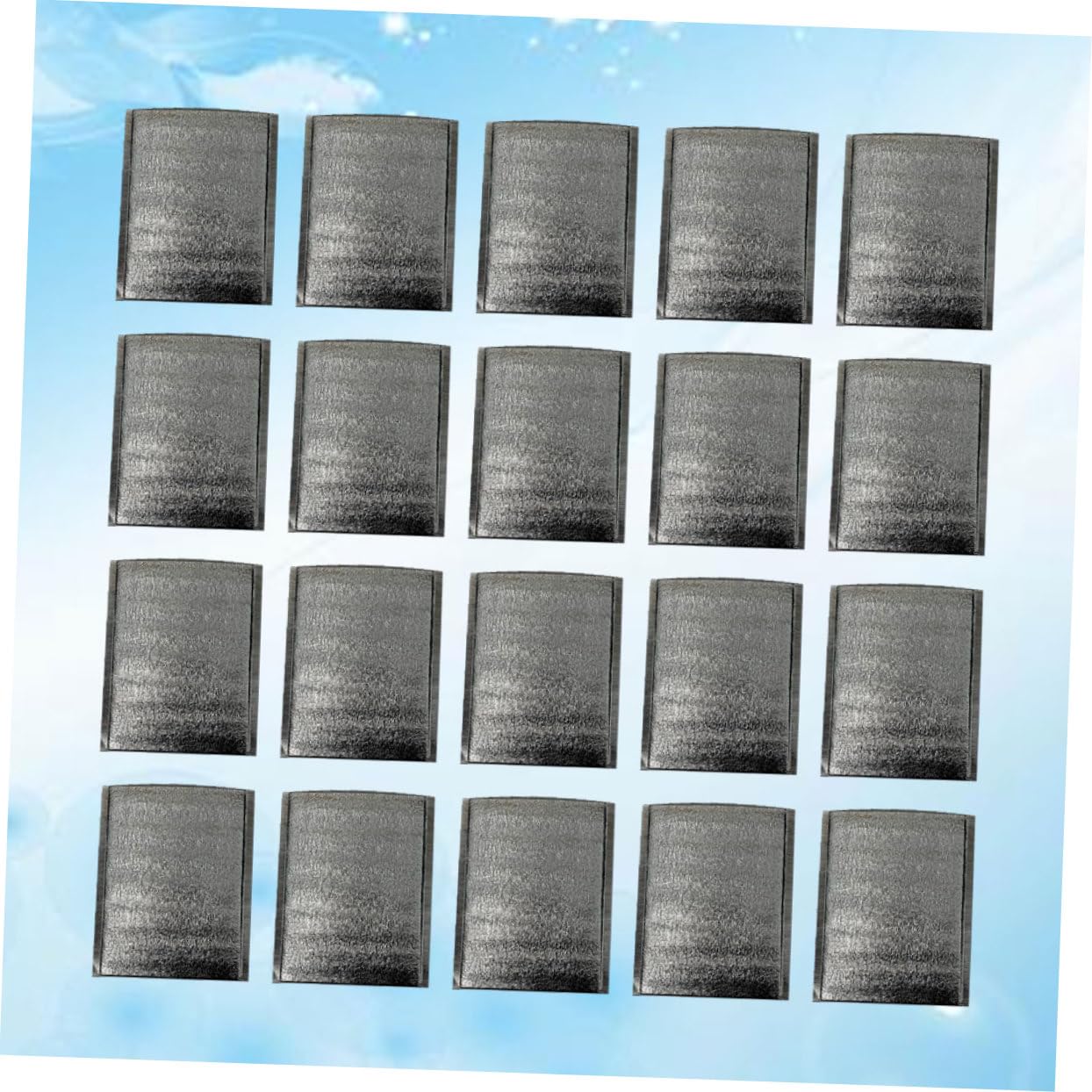 3sets Isolierung Aluminium 20x20cm Dicke Take-out Für Lebensmittel Picknick Reise Camping 50 Stücke * 3