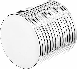 1 x 1/16 Inch Neodymium Rare Earth Disc Magnets N52 (15 Pack)