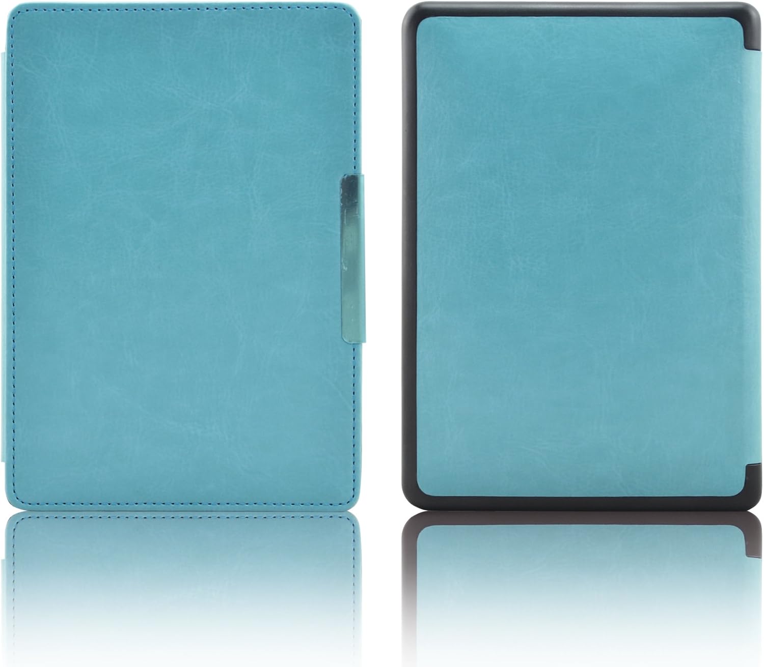 Kobo Touch Case, Coodio Kobo Touch Leather Case [Ultra Slim] [ Ultra Thin] [Premium Folio Cover] [Magnetic] [Book Style] for KOBO Touch - Light Blue