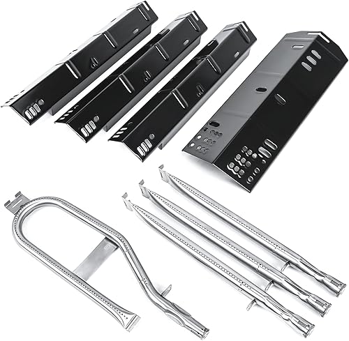 Hisencn Piezas de repuesto para parrilla Dyna-Glo DGH450CRP, DGH450CRN, DGH353CRP, DGH371CRF, para parrilla Dyna glo de 4 quemadores, parrilla de