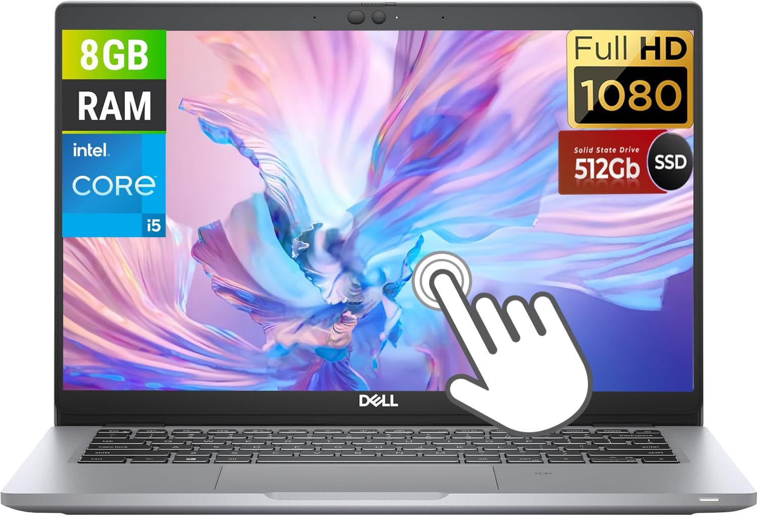 Renewed Dell Latitude 5320 Laptop - 13.3" FHD, I5-1145G7, 16GB RAM, 512GB SSD, Win10 Pro