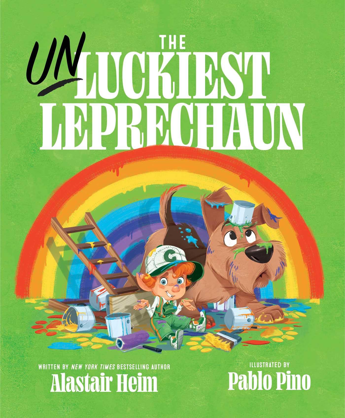 Alastair Heim - The Unluckiest Leprechaun - Hardback Childrens Book