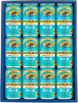 Amazon.co.jp: 【ギフト用】キリン 晴れ風 ギフト 350ml缶 計12