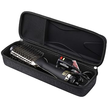 Amazon.com: Aproca Estuche duro de almacenamiento para Hot Tools 24K /  Revlon Secador de pelo de un solo paso Volumizer Cepillo de aire caliente  (azul oscuro) : Belleza y Cuidado Personal