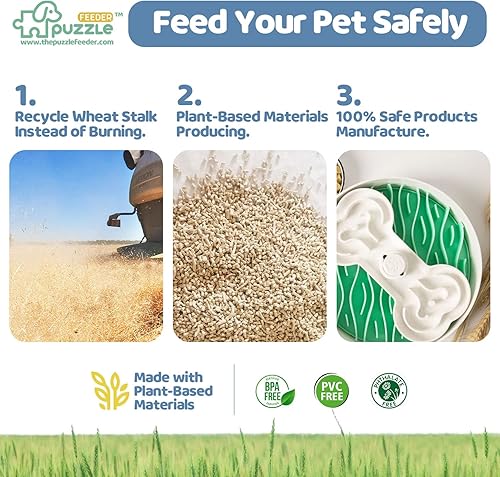 Miniatura 5 de Cuenco para perros, azul, área de lamer de 9.8 pulgadas, sin BPA, antideslizante, reduce la ansiedad, se adapta a múltiples tipos de alimentos