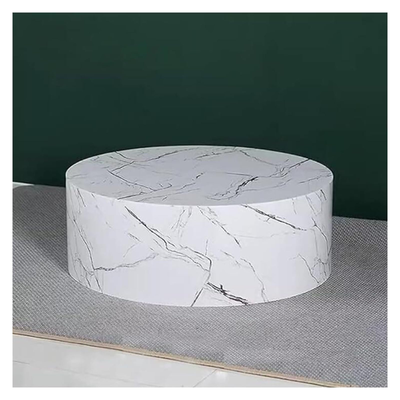Base de plate-forme de vêtements facile à ranger et rehausseur blanc gain de place