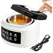 Wachsw rmer 500 Ml Wachsschmelzmaschine 100w Automatische Temperaturregelung Warmwachs Haarentfernung Wei  Haarentfernungs-Wachserhitzer F r Den Heimgebrauch F r Den Gebrauch Im Sch nheitssalon