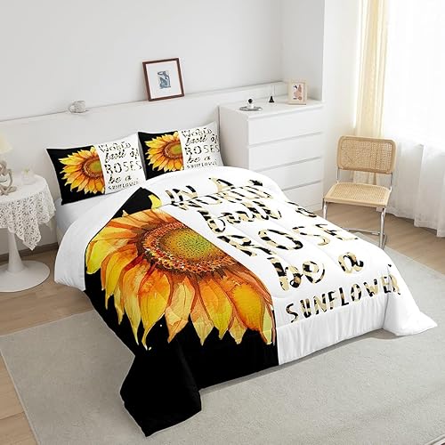 Miniatura 123 de Castle Fairy Juego de edredón con bandera estadounidense, tamaño King, ropa de cama de animales de pastor alemán para niñas y adolescentes, juego