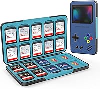 Vista 15 de HEIYING Funda para tarjetas SD, estuche portátil de almacenamiento de tarjetas de memoria compatible con 20 ranuras para tarjetas SDXC SDHC y 20