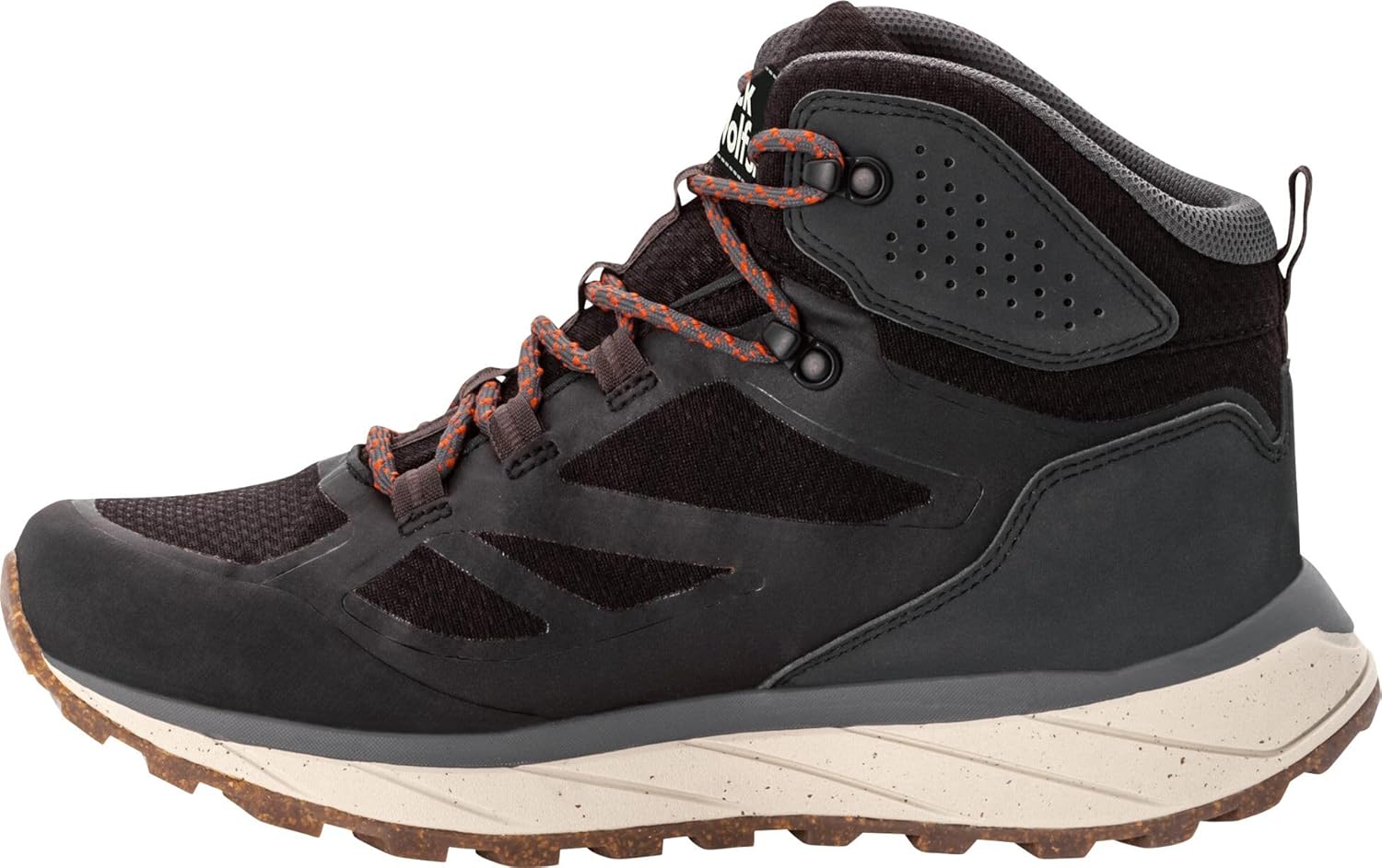 Jack Wolfskin Men's Terraventure Urban Mid M Hiking Shoe, Black, 11.5