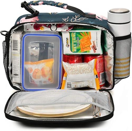 Miniatura 2 de Axolotl - Bolsa de almuerzo reutilizable y ligera para hombres, mujeres, lonchera con correa de hombro ajustable y extraíble