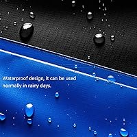 Vista 6 de Bolsa de manillar de bicicleta, bolsa impermeable para manillar de bicicleta, bolsa de almacenamiento frontal de ciclismo, bolsa de marco