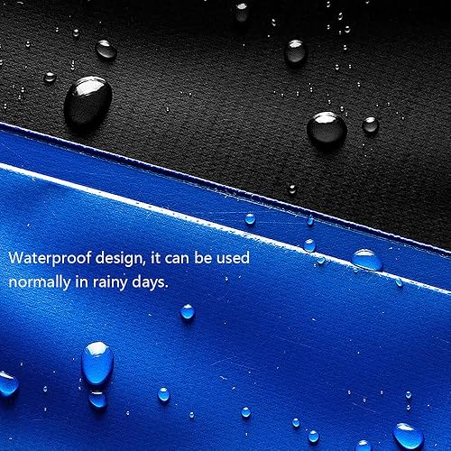 Miniatura 6 de HUIOP Bolsa de manillar de bicicleta, bolsa impermeable para manillar de bicicleta, bolsa de almacenamiento frontal de ciclismo, bolsa de marco de